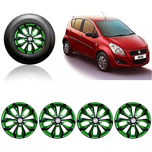 auto-pearl-car-green-black-wheel-cover-caps-14-inch-press-type-fitting-for-maruti-suzuki-ritz-type-2