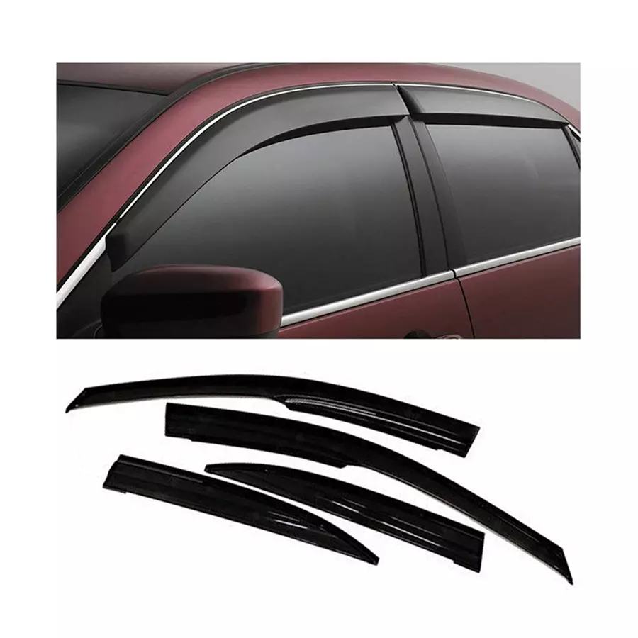 Buy Auto Oprema 100129 Black Unbreakable Car Door Visor Side Window