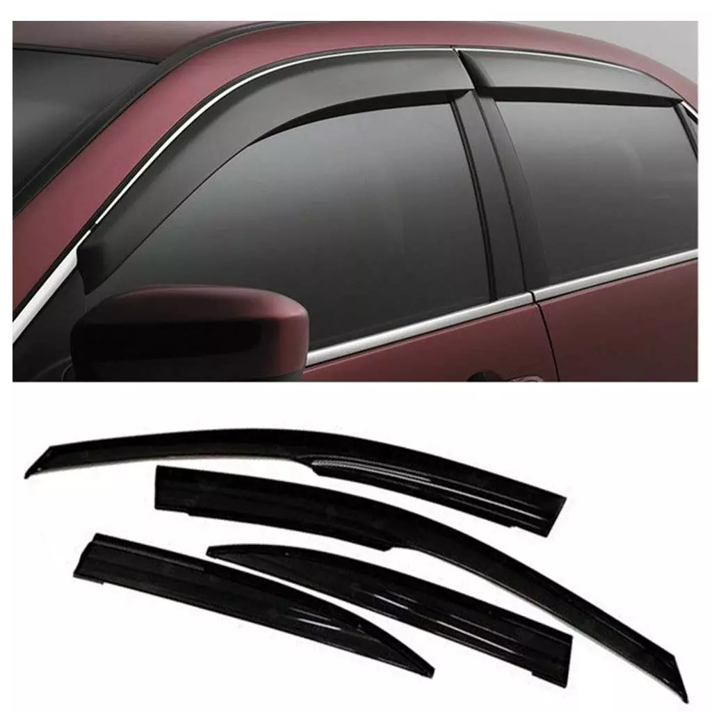 Buy Enexoya 100003 Black Unbreakable Car Door Visor Side Window