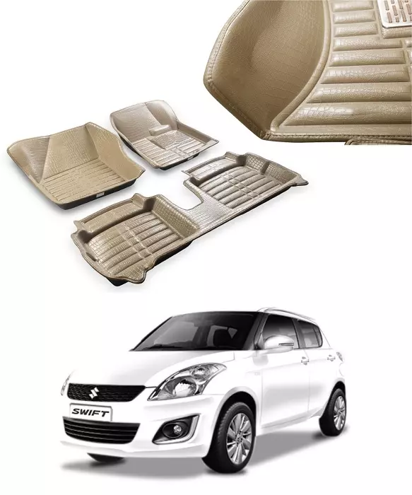 Buy 5D Car Mats For Maruti Suzuki Swift (Beige) Online in India at Best