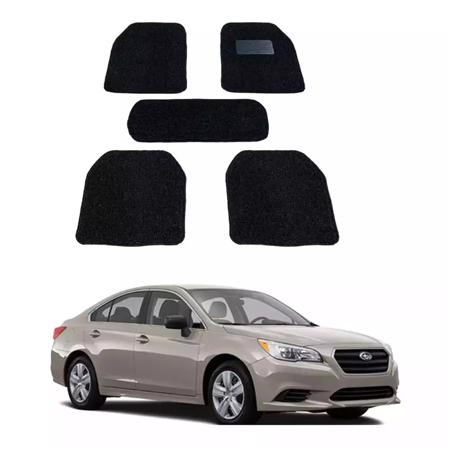 Auto Pearl DB7M263 PVC and Plastic Standard Mat for Subaru Legacy 2005-2015 (Black)