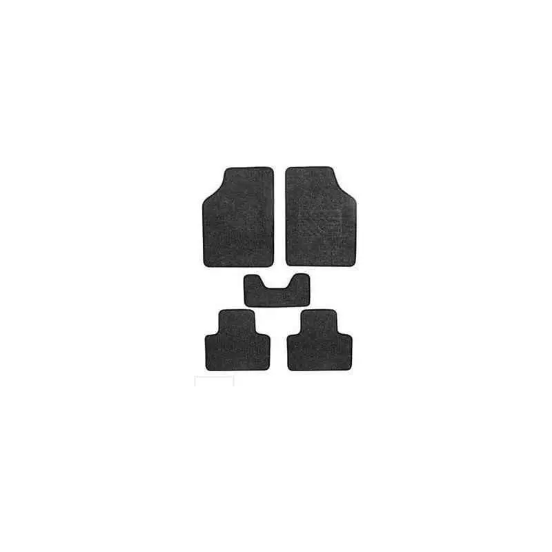 Oscar 5 Pieces Black Carpet Car Mats Set for Maruti Suzuki Swift Dzire (2008-2011)