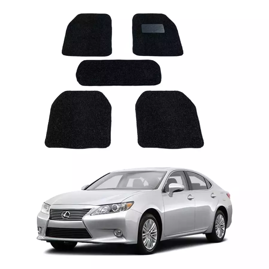 Auto Pearl DB7M136 PVC and Plastic Standard Mat for Lexus Lexus 2005-2015 (Black)