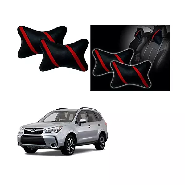 auto-pearl-strip-red-car-neck-cushionneck-pillow-compatible-with-subaru-forester