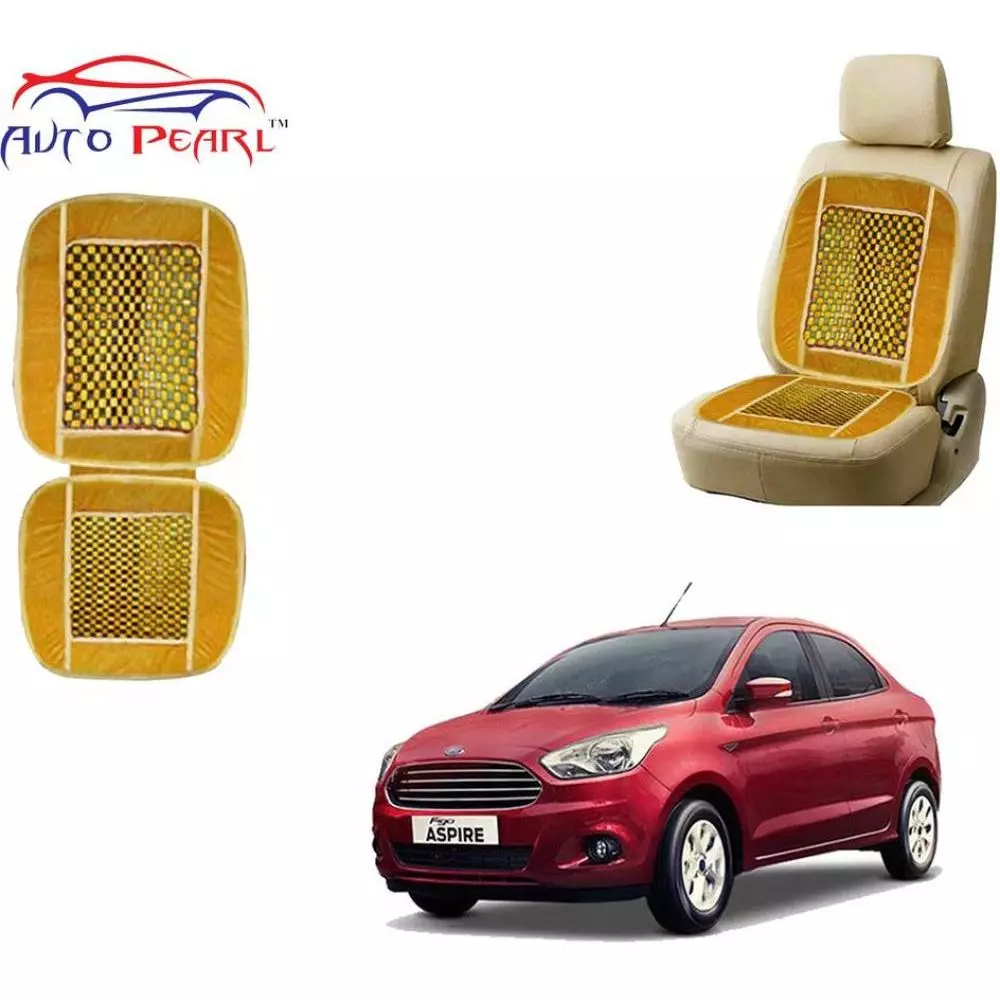 Auto Pearl VBS1B29 Polyester, Cotton Vehicle Seating Pad For Ford Aspire Beige