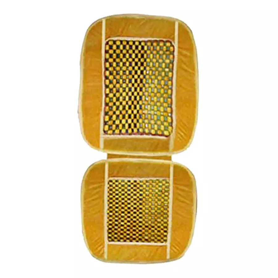 Auto Pearl VBS1B35 Polyester, Cotton Front Vehicle Seating Pad Beige for Tata Bolt