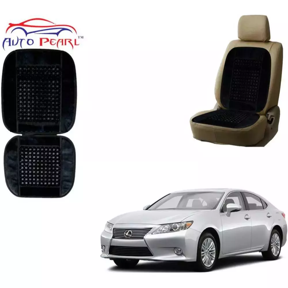 Auto Pearl BSB2C94 Polyester, Cotton Vehicle Seating Pad For Lexus Lexus Black, 2 pc