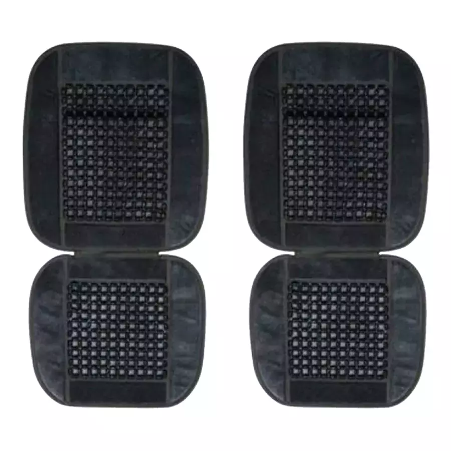 Auto Pearl BSG2P81 Polyester, Cotton Vehicle Seating Pad For HM Hummer H3&nbsp;Grey, 2 pc