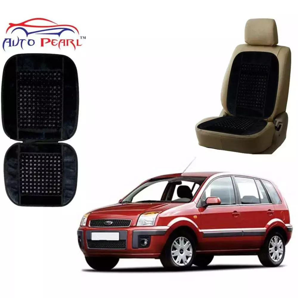 Auto Pearl Polyester, Cotton Vehicle Seating Pad For Ford Black