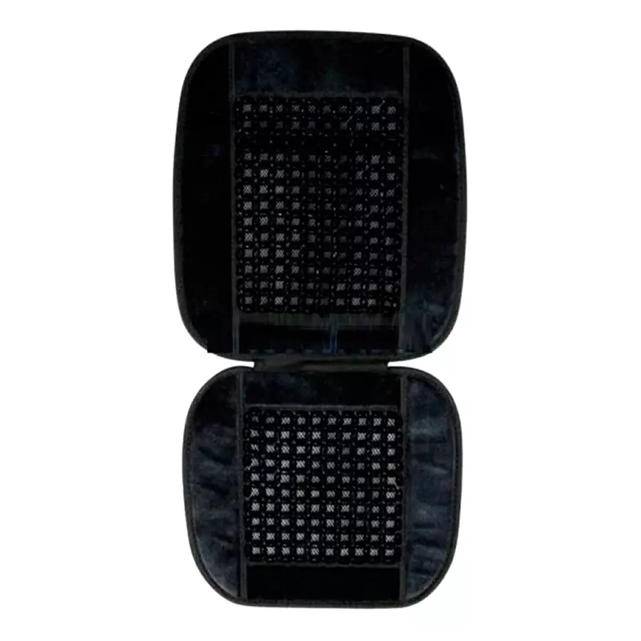 Auto Pearl Polyester, Cotton Front Vehicle Seating Pad Black for Skoda Octavia