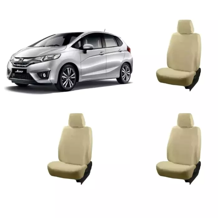 Oscar Honda Jazz Car Seat Cover Beige AUT-SN-4018