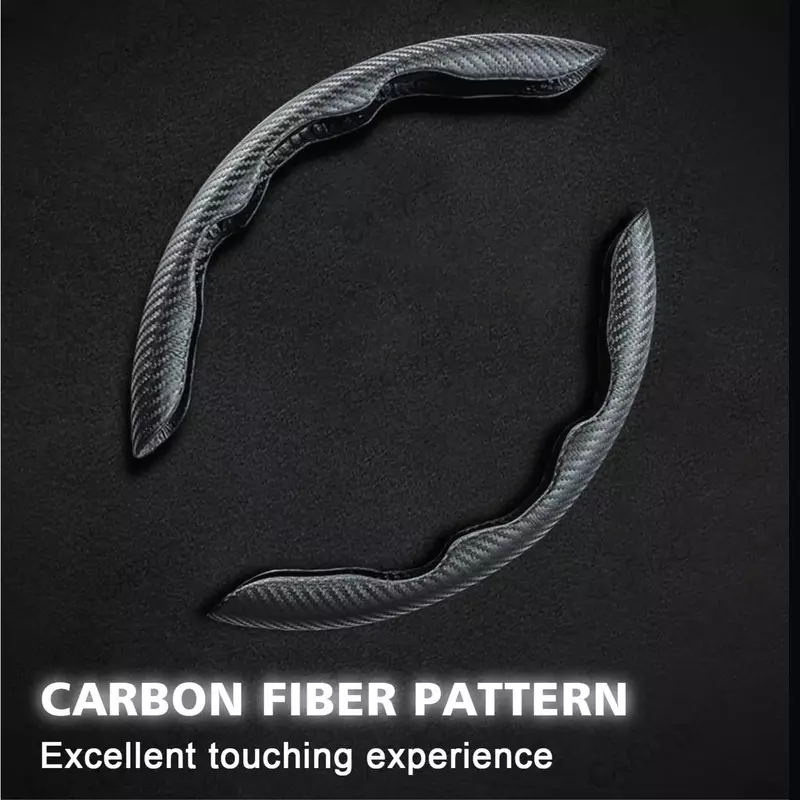 CARIZO CI224285 Non-Slip Steering Wheel Cover for Mercedes-Benz E-Class (Set of 2)