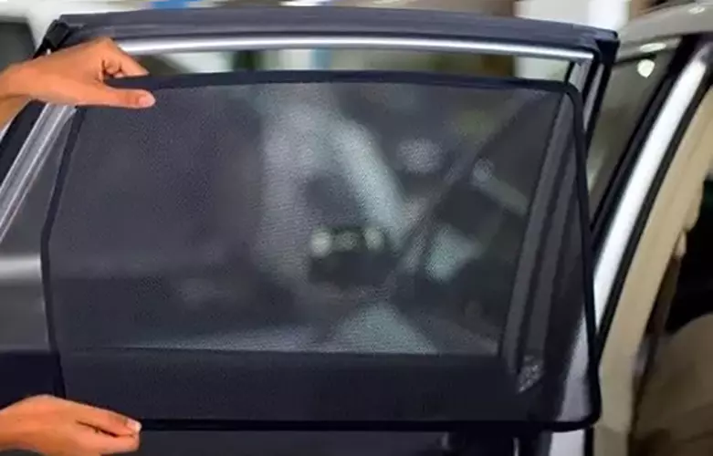 Oscar Magnetic Sun Shades For Mahindra TUV300 Set of 6 Pieces