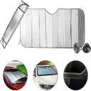 Auto Pearl F23 Dashboard Sun Shade Cover with Suction Cup for Fiat Avventura (Silver)