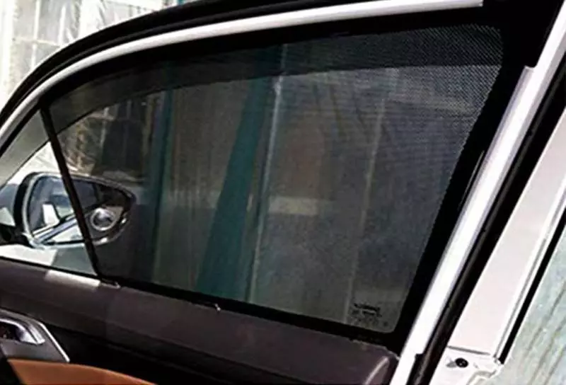 Auto Pearl Side Window Sun Shade Cover for Honda New City (Black)