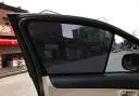 Auto Pearl Side Window Sun Shade Cover for Honda New City (Black)