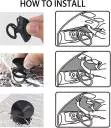 auto-pearl-f117-dashboard-sun-shade-cover-with-suction-cup-for-hyundai-getz-silver
