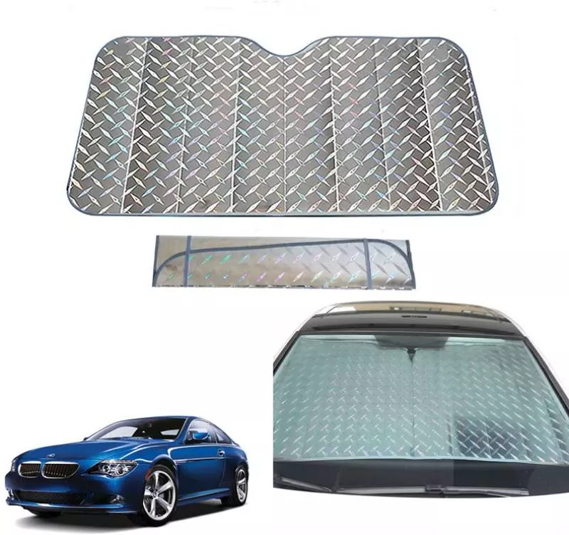 Auto Pearl F45 Dashboard Sun Shade Cover with Suction Cup for BMW 6 Series (Grey)