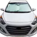 Auto Pearl Dashboard Sun Shade Cover for Car (Silver)