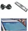 Auto Pearl P2005 Dashboard Sun Shade Cover with 2 Pcs Suction Cup for Car (Silver)