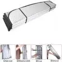 Auto Pearl P2005 Dashboard Sun Shade Cover with 2 Pcs Suction Cup for Car (Silver)