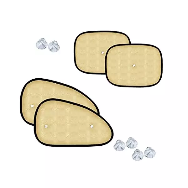 Auto Pearl Beige Window Sunshade Chipkoo Curtains for Mobilio-picture-33