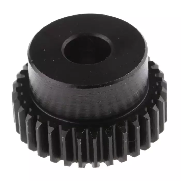 RS PRO Steel 32 Teeth Spur Gear, 1 Module, 10 mm Bore Dia, 32 mm Pitch Dia, 26 mm Hub Dia 5216317
