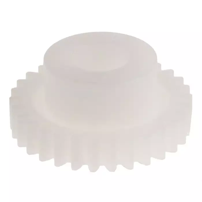RS PRO POM 30 Teeth Spur Gear, 0.5 Module, 5 mm Bore Dia, 15 mm Pitch Dia, 10 mm Hub Dia 5217067