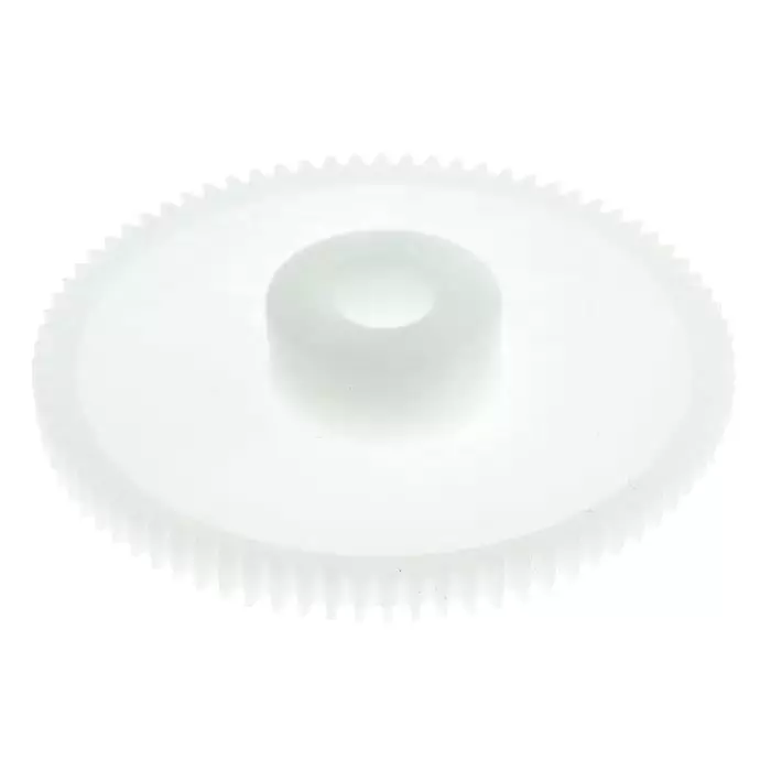 RS PRO POM 80 Teeth Spur Gear, 0.5 Module, 6 mm Bore Dia, 40 mm Pitch Dia, 14 mm Hub Dia 5217225