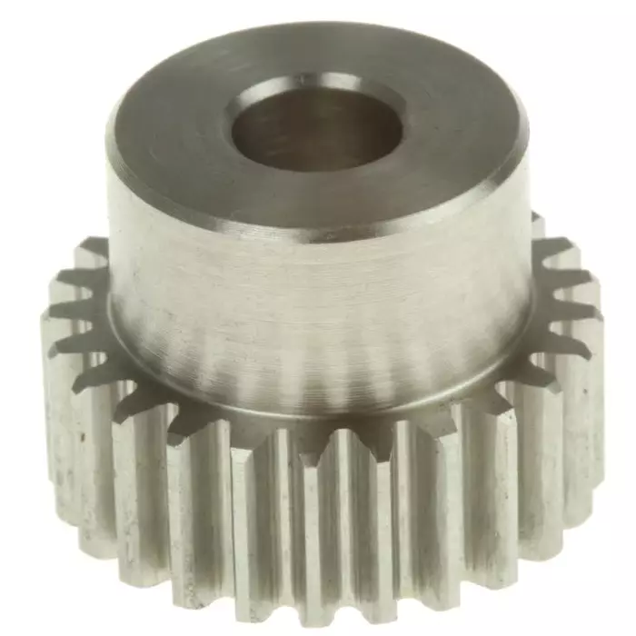 RS PRO Stainless Steel 25 Teeth Spur Gear, 1 Module, 8 mm Bore Dia, 25 mm Pitch Dia, 20 mm Hub Dia 5216755