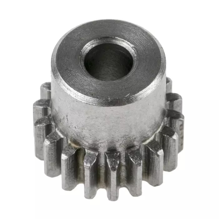 RS PRO Steel 18 Teeth Spur Gear, 0.8 Module, 5 mm Bore Dia, 14.4 mm Pitch Dia, 12 mm Hub Dia 8787862