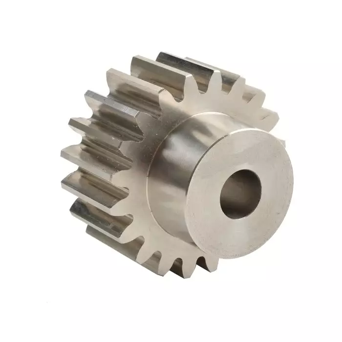 RS PRO Steel 24 Teeth Spur Gear, 1 Module, 8 mm Bore Dia, 24 mm Pitch Dia, 20 mm Hub Dia 1827810