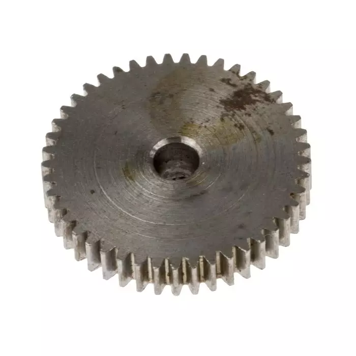 RS PRO Steel 45 Teeth Spur Gear, 0.5 Module, 4 mm Bore Dia, 22.5 mm Pitch Dia, 10 mm Hub Dia 8787840