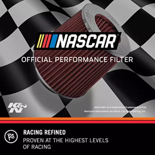 K&N RU-4950 Universal Replacement Rubber Air Filter for Car