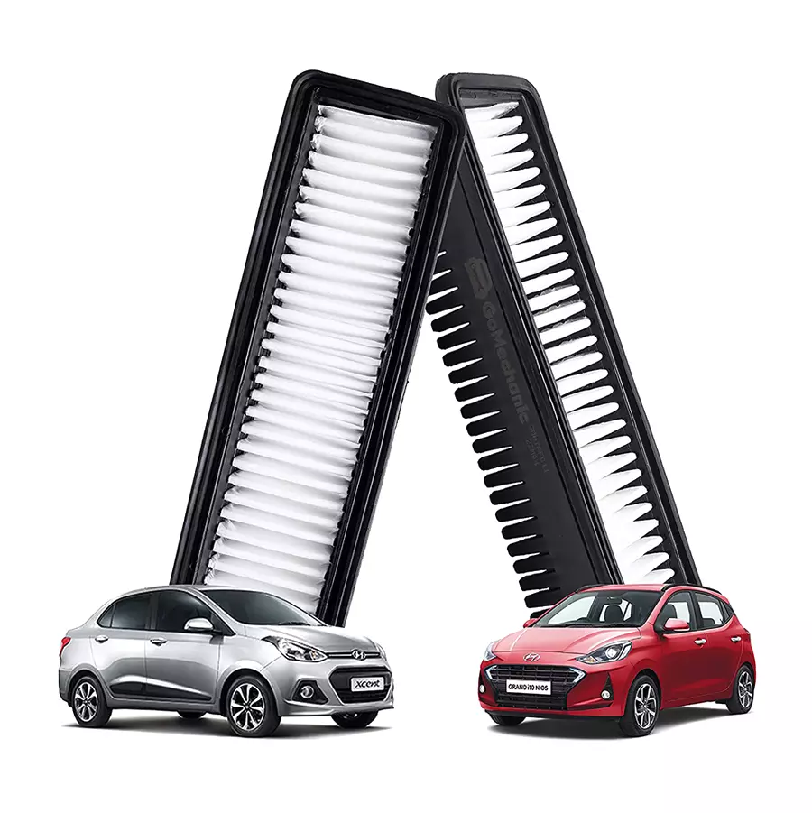 Buy GoMechanic Air Filter for Hyundai Grand i10 (D) 20132019, Xcent (D