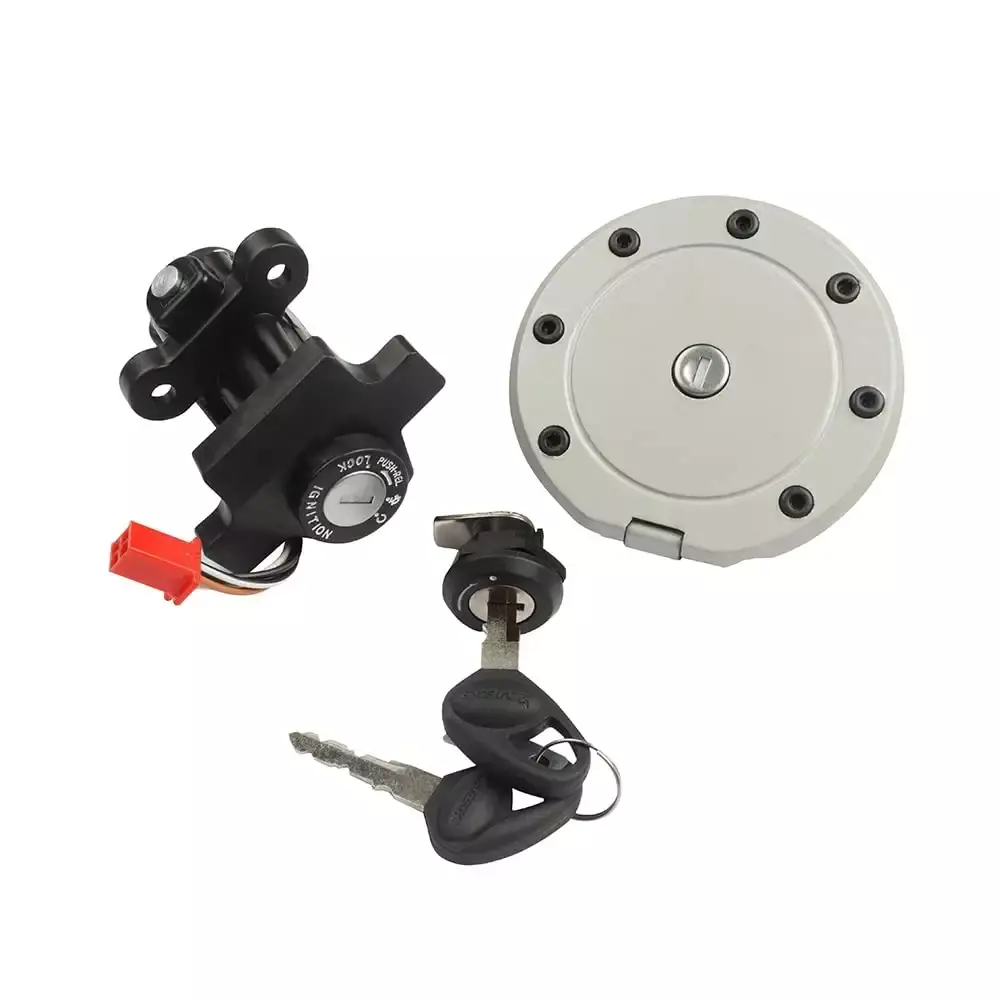 Buy Deutsche Cylindrical Ignition Lock for Bajaj Platina 100 (Set of 3