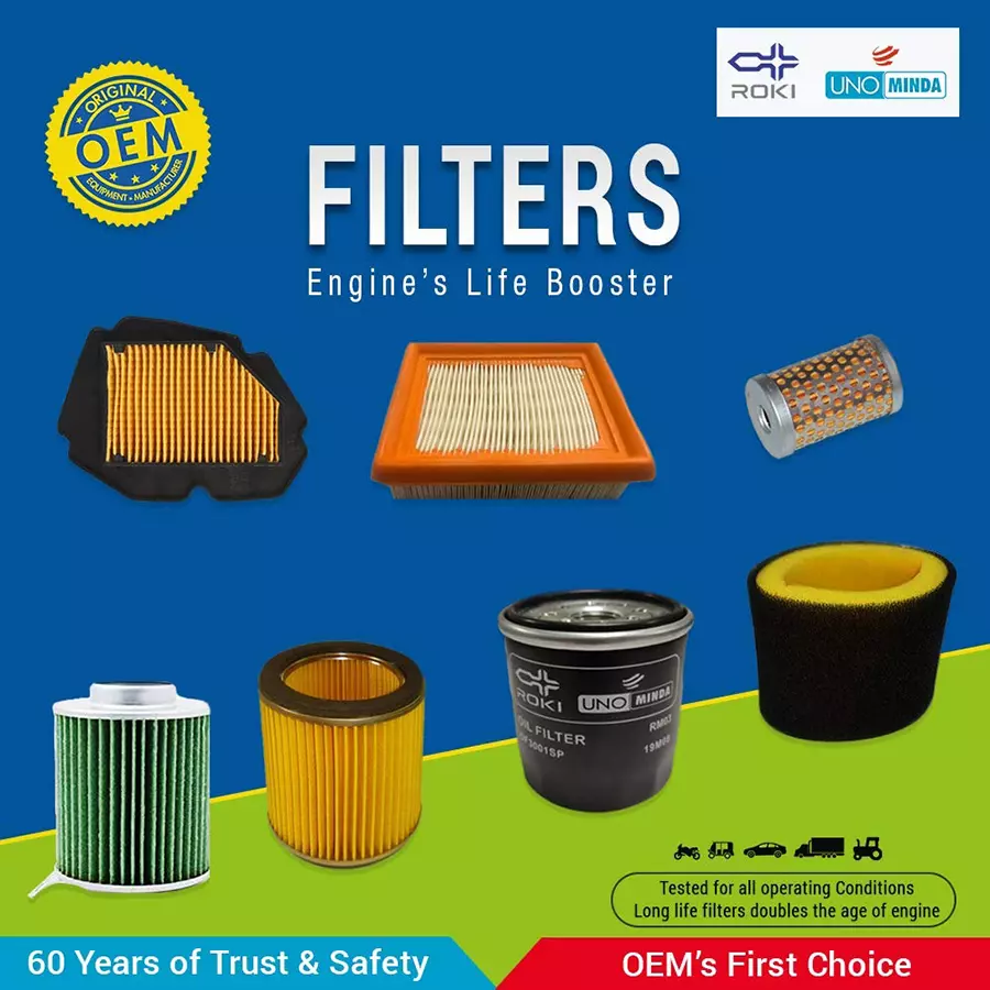 Uno Minda High Performance Replacement Lube Oil Filter (OF2096EL)