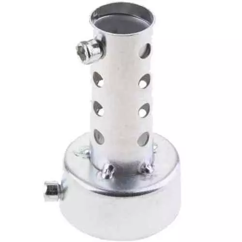 RA Accessories Metal Bike Exhaust Muffler Tip Compatible for Bajaj Discover 150F
