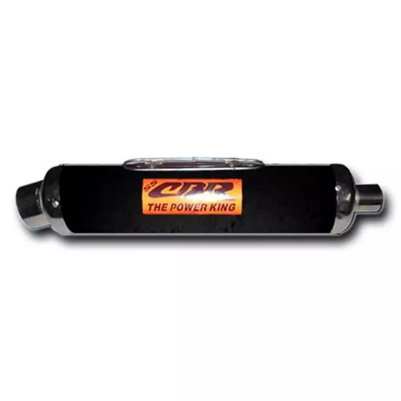 RA Accessories Blue Chrome Cap CBR Silencer Exhaust for Honda CBR 150R Deluxe