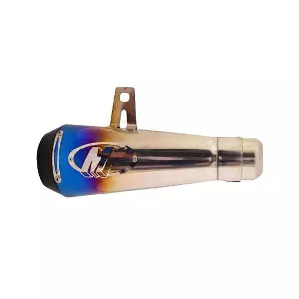 Buy RA Accessories M4Multi Stainless Steel Bike Exhaust for Hero