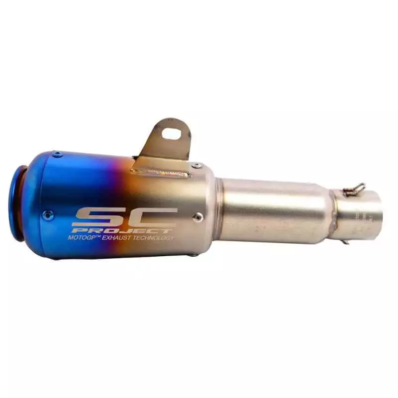 RA Accessories Black SC Project Long Silencer Exhaust for Honda VT 1300 CX