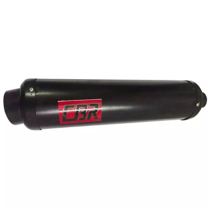 RA Accessories Black CBR Silencer Exhaust for Hero Super Splendor New