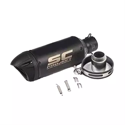 RA Accessories Black SC Project Mini2 Silencer Exhaust for Triumph Sprint GT