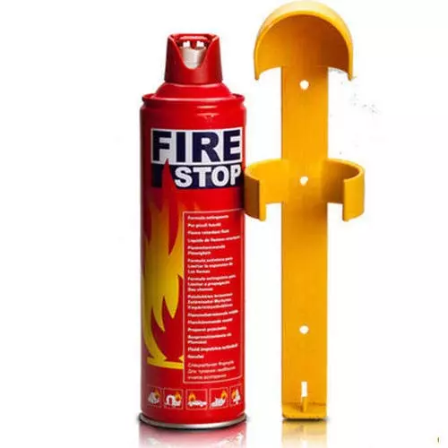 Auto Oprema Aluminum Red 500Ml Portable Fire Extinguisher - 500 Ml