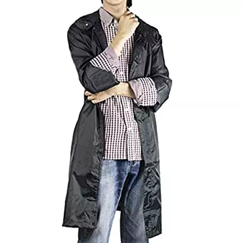 AllExtreme RCOAT0S Grey Rain Coat for Childrens