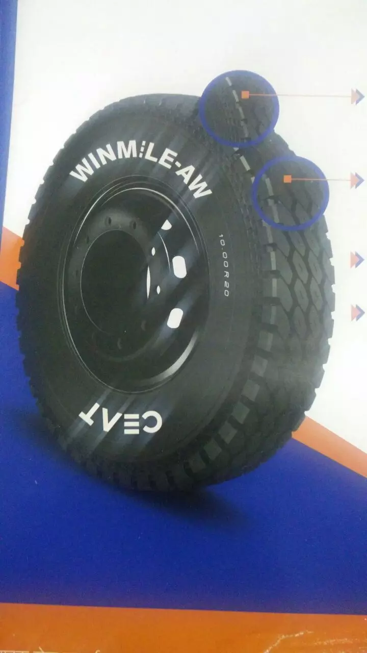 Buy CEAT Winmile AW 10.00 R20  Tube Type Tyre For Truck/Bus from Industrybuying.com