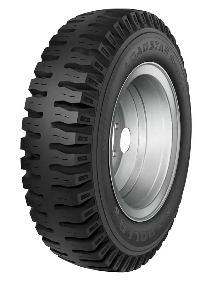 Buy Apollo LOADSTAR SUPER XP 215/80 D14 10PR Tube Type Tyre For Small Commercial Vehicle from Industrybuying.com