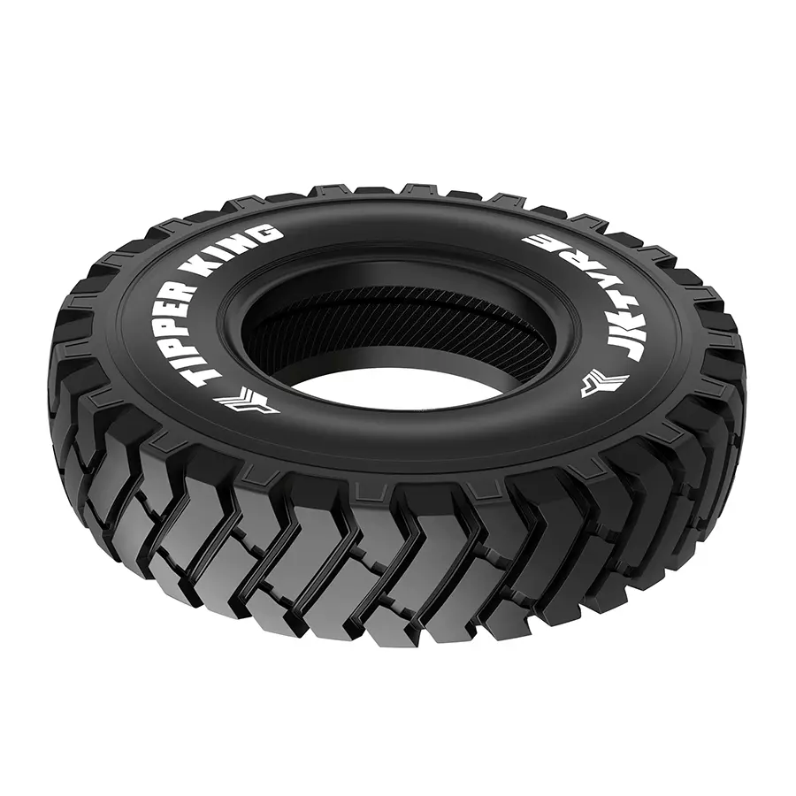 JK Tyre 12.00-20 TIPPERKING 20 PR Tyre and Tube with Flap for Mining Tipper