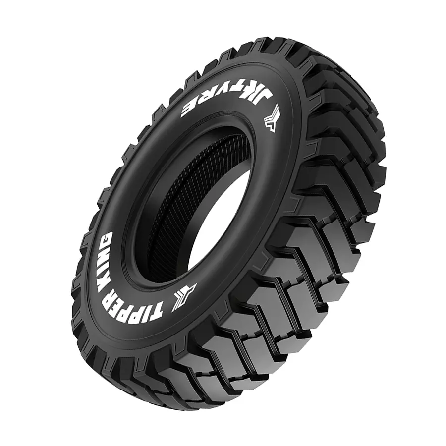 JK Tyre 12.00-20 TIPPERKING 20 PR Tyre and Tube with Flap for Mining Tipper