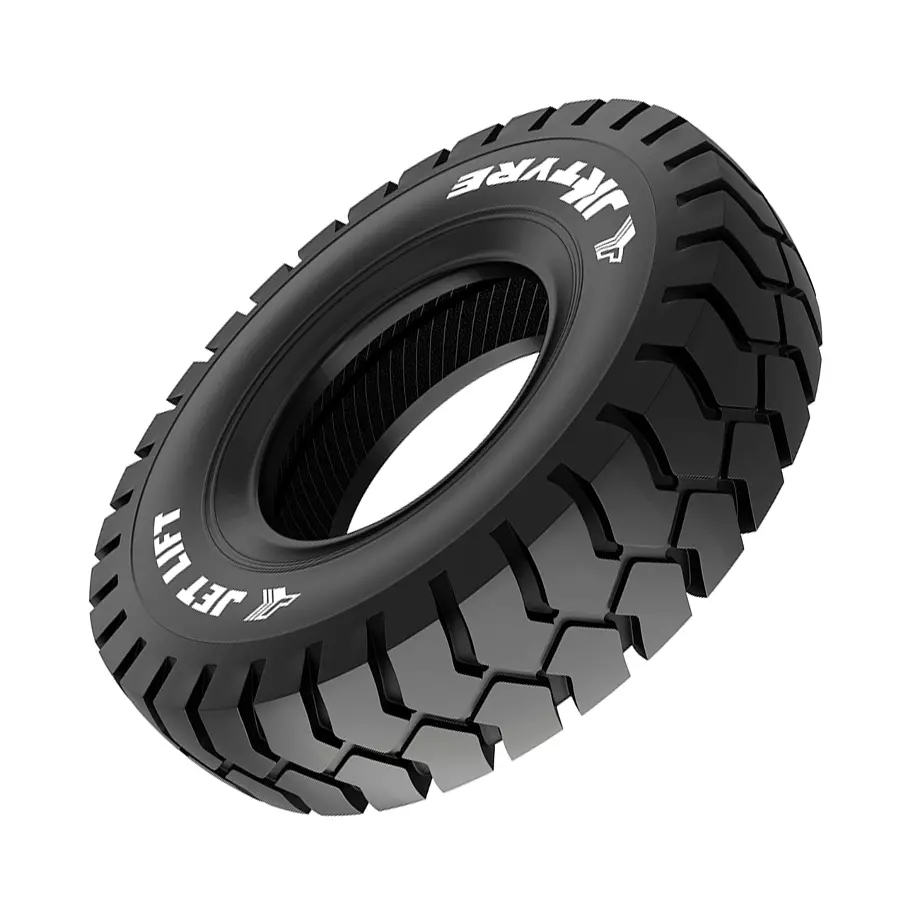 JK Tyre 7.00-12 JETLIFT 12 PR Tyre and Tube with Flap for Pneumatic Forklift